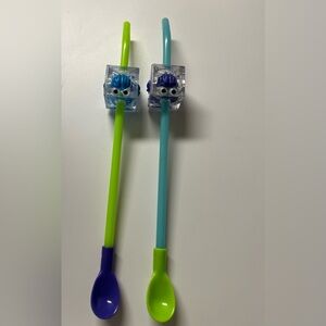 Colorful Kids Toy Straws 7-11 90s slurpee